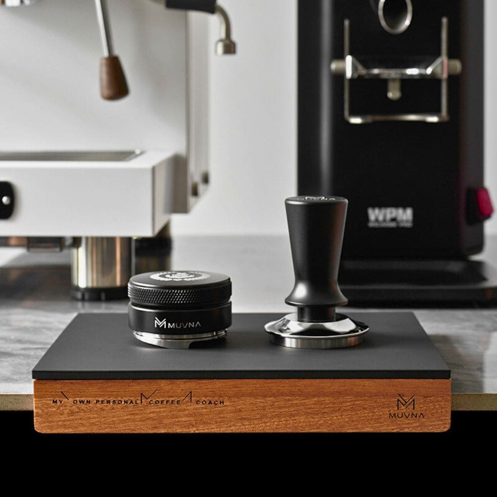 Premium Wood Coffee Corner Tamping Mat